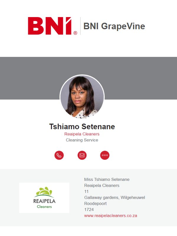 BNI Member Profile